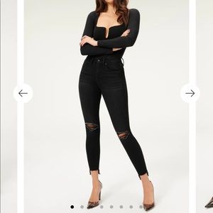 Good American Good Legs Crop Skinny Jeans